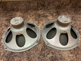 49CZ873 ZENITH Alnico Speakers Woofers