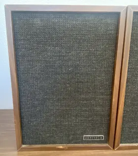 C9016 ZENITH Wood Wooden Book Shelf Speakers #2