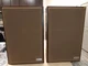 Vintage Pair of Electro Voice EV FR12-2 Loud Speakers Full Range Walnut Cabinet Vintage Pair of Electro Voice EV FR12-2 Loud Speakers Full Range Walnut Cabinet