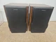 AIWA Bookshelf Speakers SX-LM10 40 Watts 6 Ohms 2-Way Brown Vintage 1990s Clean