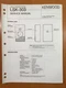 ORIGINAL SERVICE MANUAL & SCHEMATIC KENWOOD LSK-303 SPEAKER SYSTEM D503