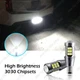White LED Bulbs Backup Reverse Light for Cadillac ATS/XTS 13-2019 CTS 2014-2019