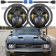 For Ford Mustang 1965-1973 7" Inch LED Headlights w/ DRL Turn Signal Light Pair For Ford Mustang 1965-1973 7" Inch LED Headlights w/ DRL Turn Signal Light Pair
