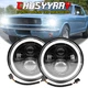 Pair For 1965 -1973 Ford Mustang 7 Inch Seal Round Led Headlights Hi/Low Beam Pair For 1965 -1973 Ford Mustang 7 Inch Seal Round Led Headlights Hi/Low Beam