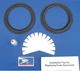 Allison 6.5" / AL-105 / AL-110 Speaker Foam Surround Repair Kit / Woofer Refoam