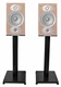 Black 21" Steel Speaker Stands For Polk Audio RTI A1 Bookshelf Speakers Black 21" Steel Speaker Stands For Polk Audio RTI A1 Bookshelf Speakers