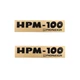 Pioneer HPM-100 Speaker logo Badge replacement piece 67mm(2.63")X16mm(0.62")