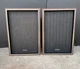 Panasonic SB 203 Vintage Bookshelf Speakers Pair 2 Way Woodgrain Japan