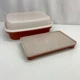 Vintage Tupperware 1294-1 Meat Keeper Marinade Container 1292-8 Deli Meat w/Lids
