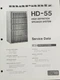 Marantz HD-55 High Definition Speaker System Service Data - Original