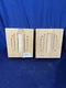 2X Dukane 9935A 8" Wall Speaker Wood Cabinet Vintage PA SYSTEM FREE SHIPPING 24W