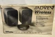 Advent Wireless Stereo Speakers AW400 2 Way Speaker 900MHz 150FT Range Advent Wireless Stereo Speakers AW400 2 Way Speaker 900MHz 150FT Range