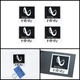 Infinity SL40 SL30 Speaker logo badge Sticker Decal 45mm(1.77")X45mm(1.77") Infinity SL40 SL30 Speaker logo badge Sticker Decal 45mm(1.77")X45mm(1.77")