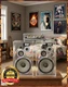 Pioneer HPM-100 &ndash; Acrylic Hi-Fi Speakers &ndash; Premium Aluminum Metal Sign &ndash; 11 x 14