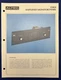 Vintage Altec Lansing Spec Sheet / 1598A Amplified Monitor Panel