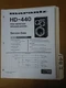 Marantz hd-440 Service Manual Original Repair Book Stereo Speaker 2 pages Marantz hd-440 Service Manual Original Repair Book Stereo Speaker 2 pages