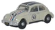 Oxford Diecast N 1960s Volkswagen Beetle Assembled #53 (Pearl White, red NVWB001 Oxford Diecast N 1960s Volkswagen Beetle Assembled #53 (Pearl White, red NVWB001