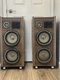 PAIR PILOT PSV-1  Speakers 8OHM WOOFERS Excellent Condition 70's 🕺🕺🕺MINT RARE