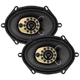 Jensen JS68T 6x8" Triaxial Speakers, Pair - Used, Good