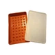 Vintage Tupperware Rust Orange 1292-8 Rectangular Cold Cut Deli Bacon Keeper USA