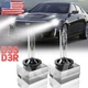 D3S D3R 6000K HID Xenon Headlight Bulbs For Cadillac CTS 2014-2018