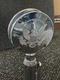 Vintage Astatic D-104 Silver Eagle Lollipop Microphone. Ham Radio 4-Pin