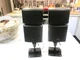 Qty(2)Optimus Pro SWS-501 Bookshelf Swivel Speakers 8 ohm 80 Watts each w/stands