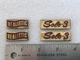REALISTIC  Solo-3   1 PAIR     Speaker Badge  ( ORIGINAL )