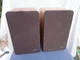 Vintage Phase Tech PC 60 2-Way Walnut Bookshelf Stereo Speakers. Tested.