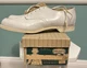 Vintage 1960s White Modern Age Oxford Style Official Girl Scout Shoes 8.5 w/box Vintage 1960s White Modern Age Oxford Style Official Girl Scout Shoes 8.5 w/box