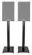 Pair Black 29" Steel Speaker Stands For Acoustic Audio PSS-52 Bookshelf Speakers Pair Black 29" Steel Speaker Stands For Acoustic Audio PSS-52 Bookshelf Speakers