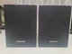Vintage Kenwood Full Range Shelf Speakers LSK 02S  40 Watts 8-OHMS 4"