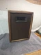 Vintage Electra Radio Corp Speaker Model 131H Made In Japan 13x9.75"