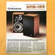 NOS Original Pioneer HPM-100 Speaker Brochure - Genuine Uncirculated