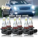 6x LED Headlight Hi Lo Fog Light Bulbs For Cadillac CTS 2003 2004 2005 2006 2007
