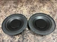 PAIR VINTAGE POLK  AUDIO SW-6528 6.5" PASSIVE RADIATORS SW6528 for M5JR SPEAKERS