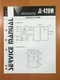 ORIGINAL SERVICE MANUAL & SCHEMATIC KENWOOD JL-420W SPEAKER SYSTEM D442
