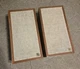 Acoustic Research AR-4x Vintage Pair Bookshelf Speakers Untested 