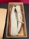 CAPEZIO VINTAGE ladies WHITE buck suede oxford SHOES 1960s USED MIB red bottom CAPEZIO VINTAGE ladies WHITE buck suede oxford SHOES 1960s USED MIB red bottom