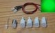 Sansui G-8700 DB G-9700 replacement LED lamps bulbs lights upgrade kit GREEN