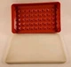 Vintage Paprika Red Tupperware 1292-8 Deli Meat Keeper  Marinating Lid 1293-5