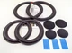 Acoustic Research AR98LS Mid & Woofer Speaker Repair Kit w/ Shims & Dust Caps! Acoustic Research AR98LS Mid & Woofer Speaker Repair Kit w/ Shims & Dust Caps!
