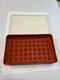 Vintage Tupperware Hot Dog Bacon Deli Meat Keeper Container Paprika Red #1292 -8