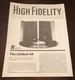 ACOUSTIC RESEARCH AR 1ms SPEAKERS HI-FI MAGAZINE ORIGINAL REVIEW REPRINT M348x