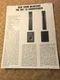 ORIGINAL MCINTOSH - XRT 18 LOUDSPEAKER - PRODUCT INSERT D1079 ORIGINAL MCINTOSH - XRT 18 LOUDSPEAKER - PRODUCT INSERT D1079