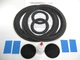 Acoustic Research AR48b Mid & Woofer Speaker Repair Kit w/ Shims & Dust Caps Acoustic Research AR48b Mid & Woofer Speaker Repair Kit w/ Shims & Dust Caps