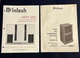 Vintage Original McIntosh XRT-20 Loudspeaker Manual, loudspeaker Brochure Vintage Original McIntosh XRT-20 Loudspeaker Manual, loudspeaker Brochure
