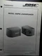 BOSE 300PM updated crossover Speakers Service Manual Original BOSE 300PM updated crossover Speakers Service Manual Original
