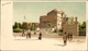 c.1898 Columbia University Library, People Walking, Artist Florence Robinson, PC