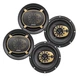 (2-Pairs) Jensen JS65T 200W RMS 6.5" 3-Way Coaxial Car Speakers